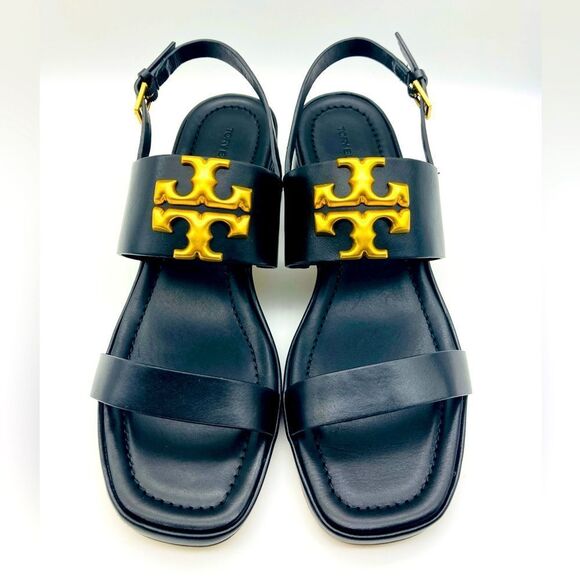 NWT Tory Burch Eleonor Heel Sandals 8,5 - Picture 2 of 12